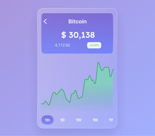 Overview of the Nedbank AI crypto trading platform featuring live data